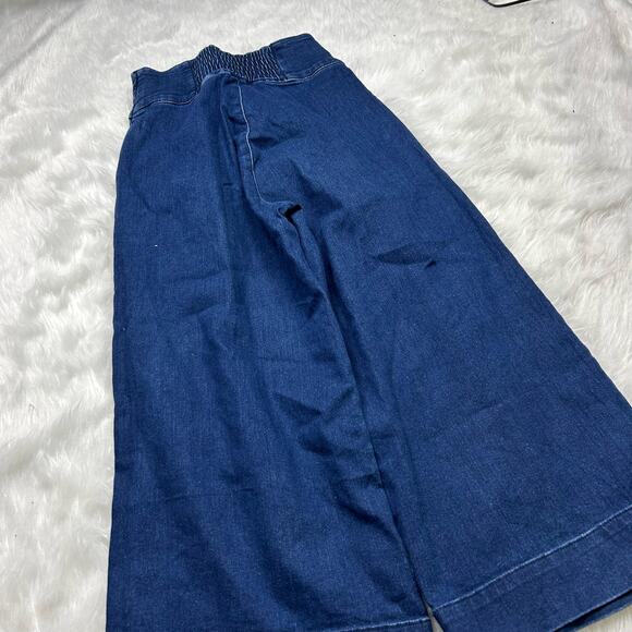 Lace up wide leg jeans size 24" - Picture 5 of 5